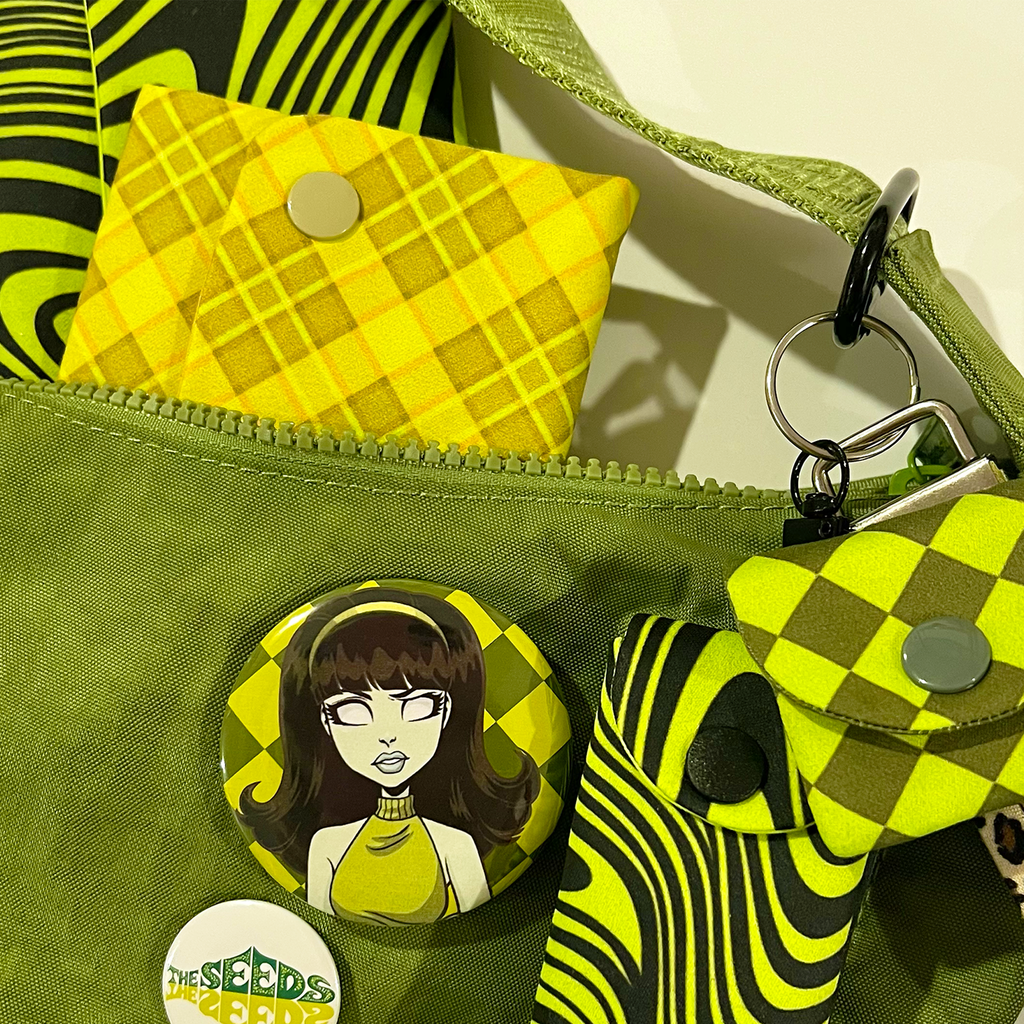 medium flat pouch - handmade to order